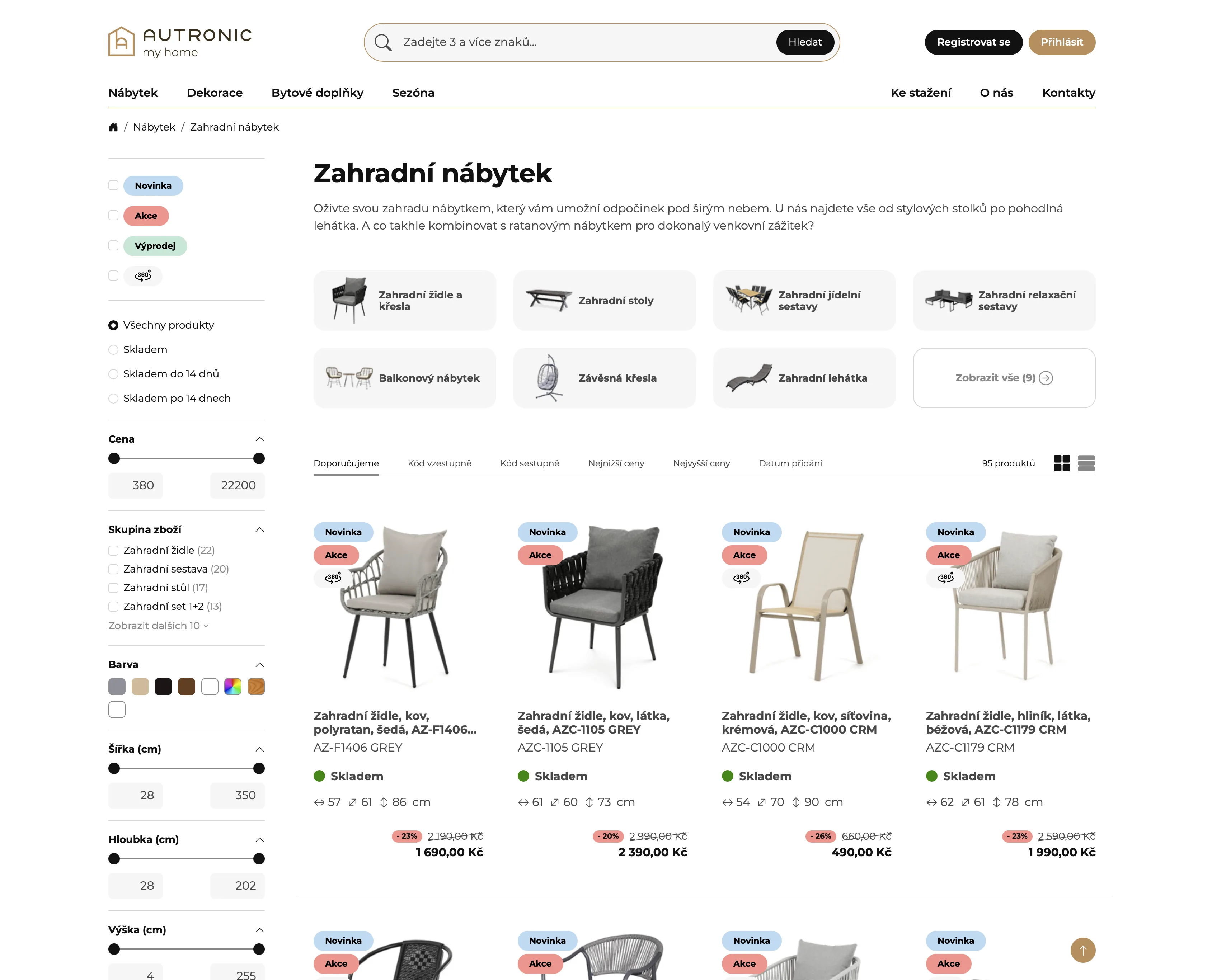 Velkoobchod s nábytkem v B2B znovu promyšlený